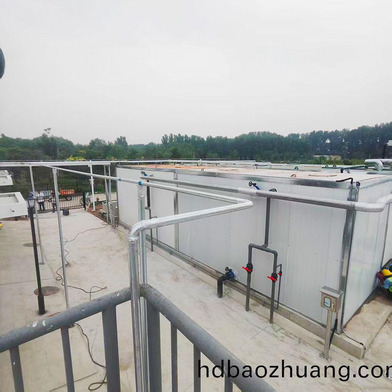 我司(si)承(cheng)建通州區富各(ge)莊(zhuang)、勝利(li)站汚水處(chu)理項(xiang)目(mu)順(shun)利(li)驗(yan)收(shou)